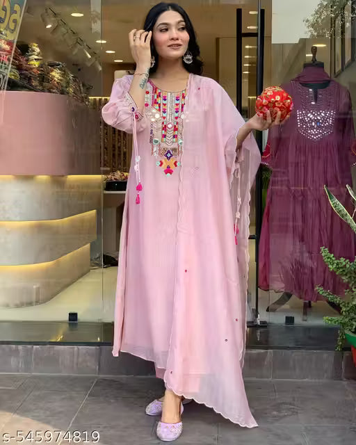 BEAUTIFUL EMBRODERED KURTA PENT