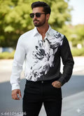 Men’s Stylish Printed full Sleeve Shirt