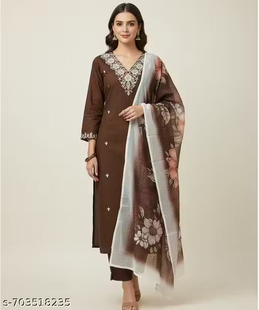 ABHISARIKA ALLURING KURTI WITH DUPPATA