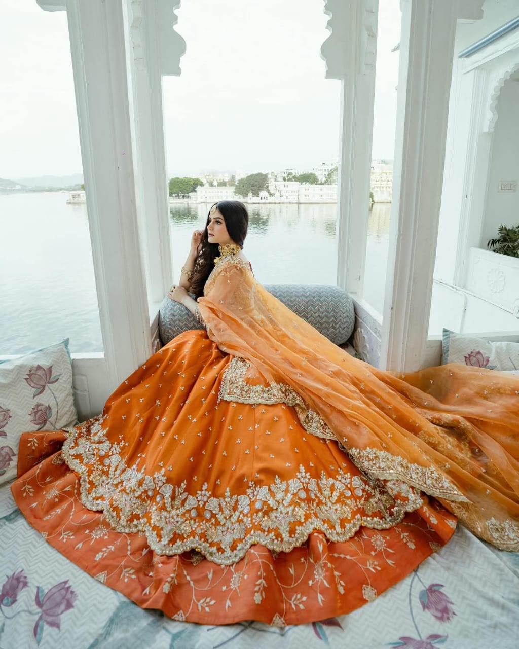 pure dola silk chaniya choli