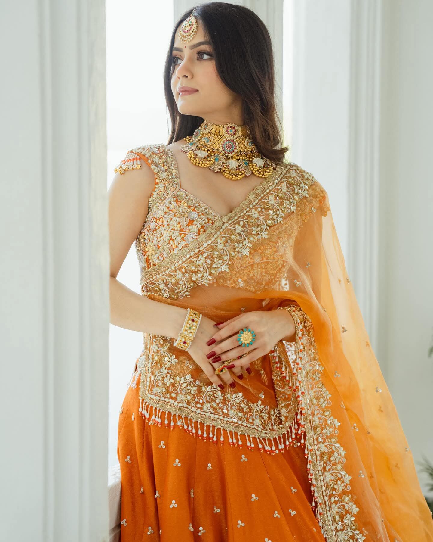 pure dola silk chaniya choli