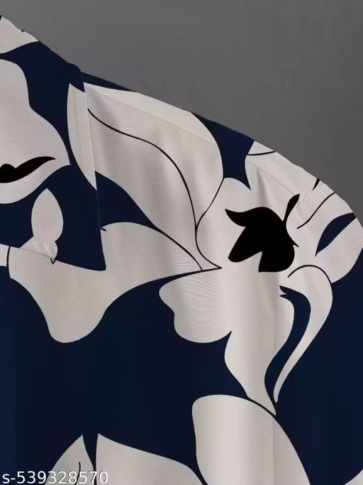 Mens Staylish Casual Lycra Shirt