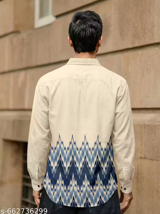 sanbros Men's Premium Cotton Casual Full Sleeve Shirt