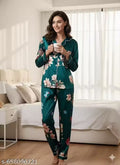 Cotton Silk Green 2pc set