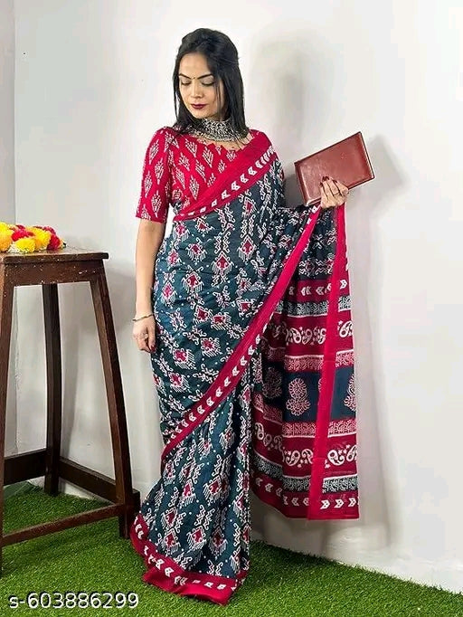 Pure Cotton Soft Saree