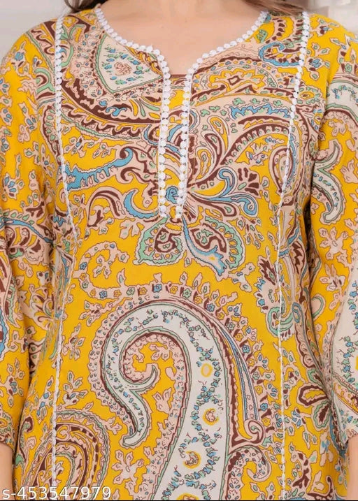 CARRY KURTI MULTI COLOR