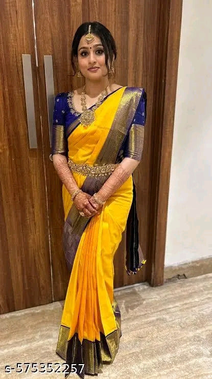 Banarasi soft silk saree