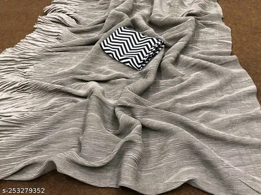 CRUSH SAREE FOR GIRLS