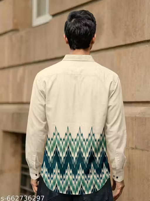 sanbros Men's Premium Cotton Casual Full Sleeve Shirt