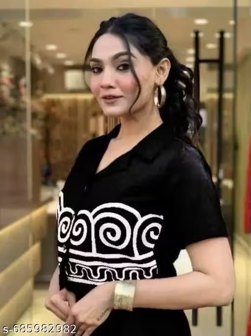 Party Wear Embroidered Top & Bottom Co-ord Set