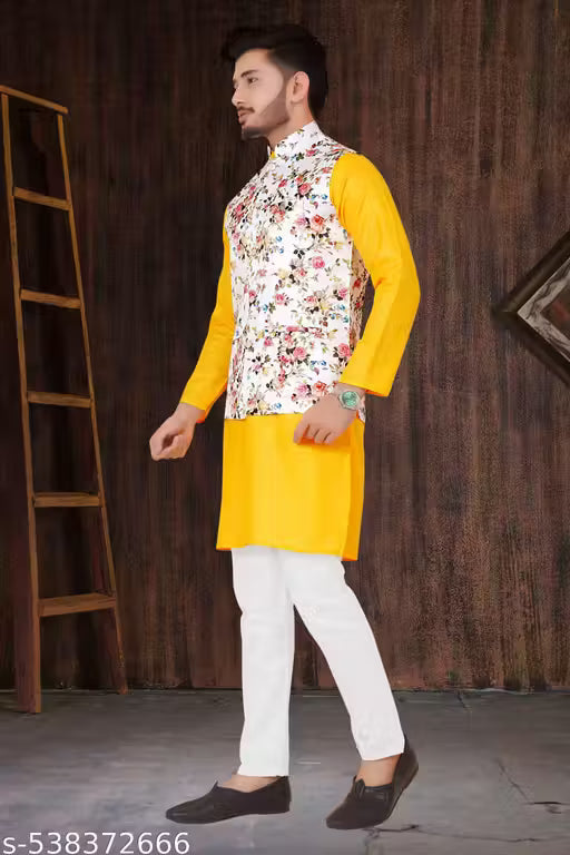 New Dizine Nehru Sleeveless Jacket For Man